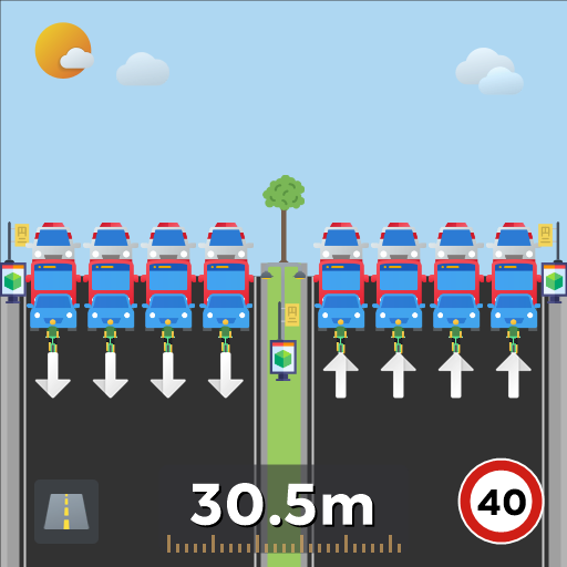 惠来普通公路双向匝道8车道