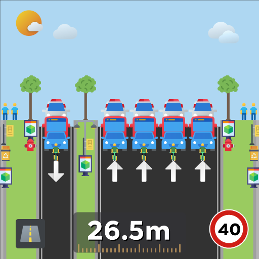 惠来普通公路双向1+4车道