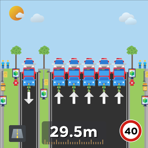 惠来普通公路双向1+5车道
