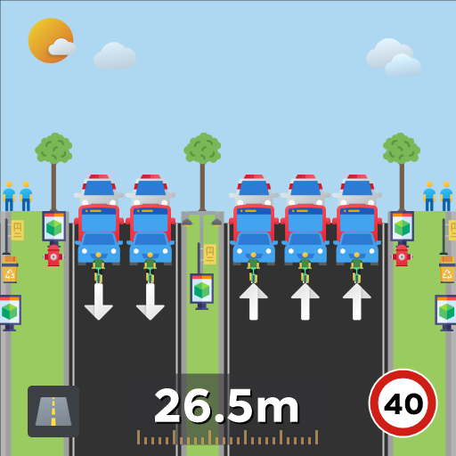 惠来普通公路双向2+3车道
