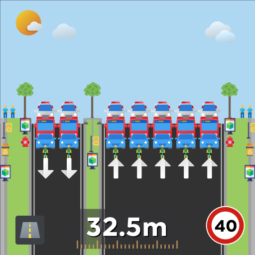 惠来普通公路双向2+5车道