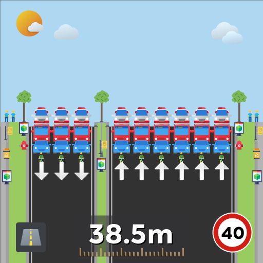 惠来普通公路双向3+6车道