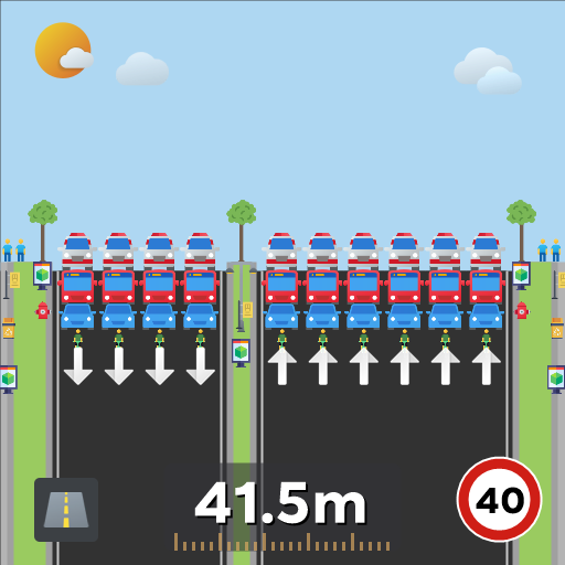 惠来普通公路双向4+6车道