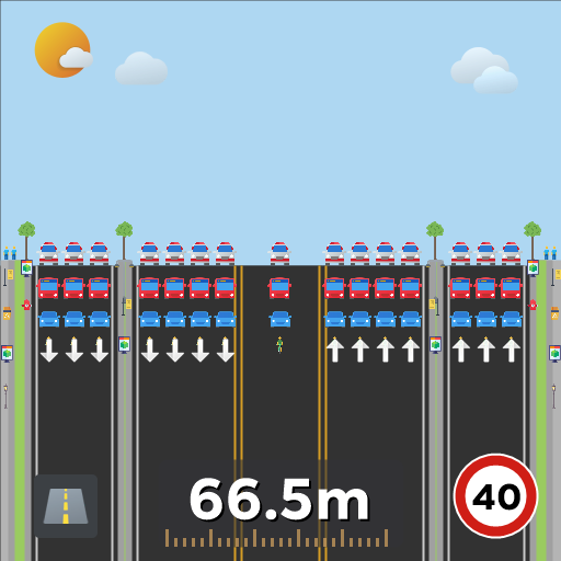 惠来新式公路双向14车道H道