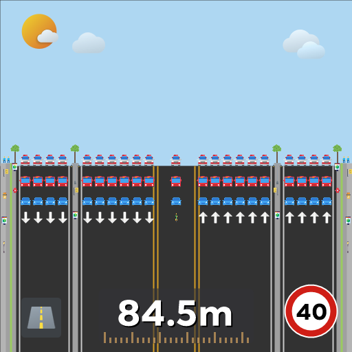 惠来新式公路双向20车道H道
