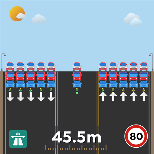惠来新式高速公路双向10车道H道