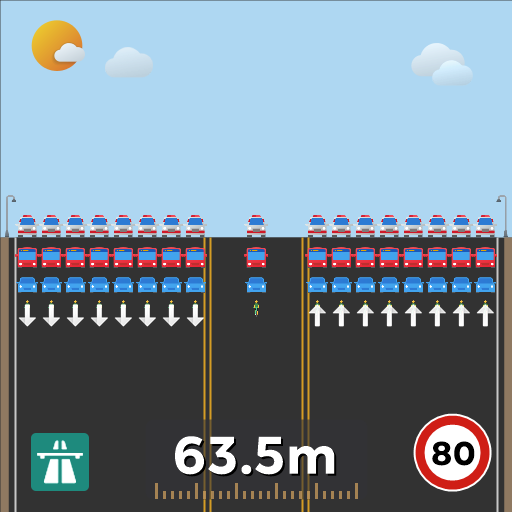 惠来新式高速公路双向16车道H道