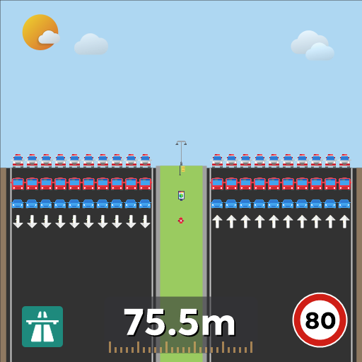 惠来新式高速公路双向20车道