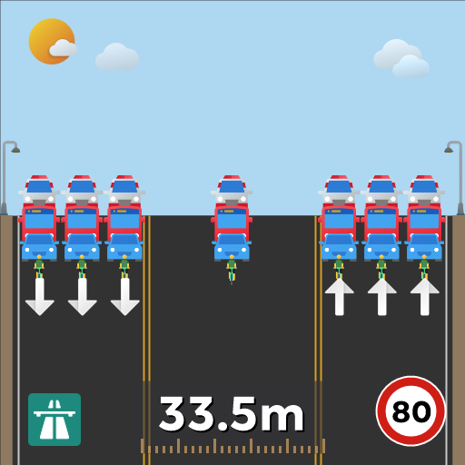 惠来新式高速公路双向6车道H道
