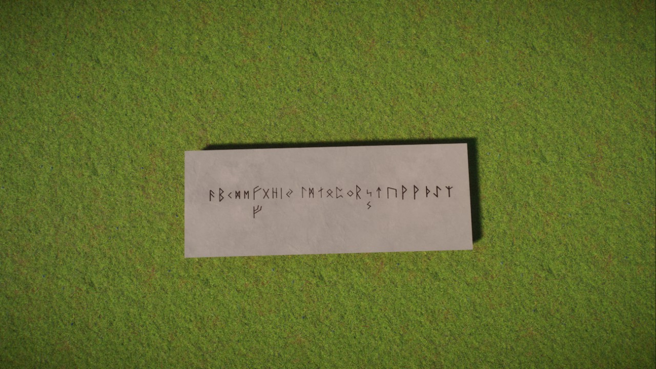 Rune Font (Futhark) preview