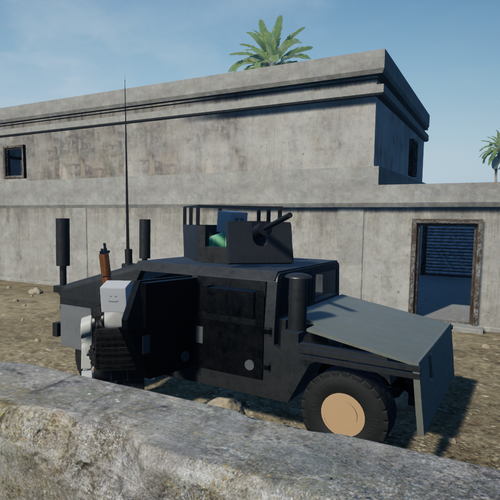 M1151 HMMWV Terrorist version preview