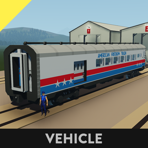 SP "American Freedom Train" luggage car