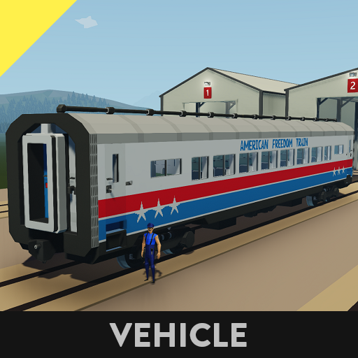 SP "American Freedom Train" passenger coach