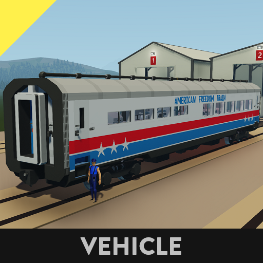 SP "American Freedom Train" dining car