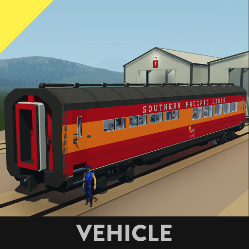 SP "The Daylight" dining car