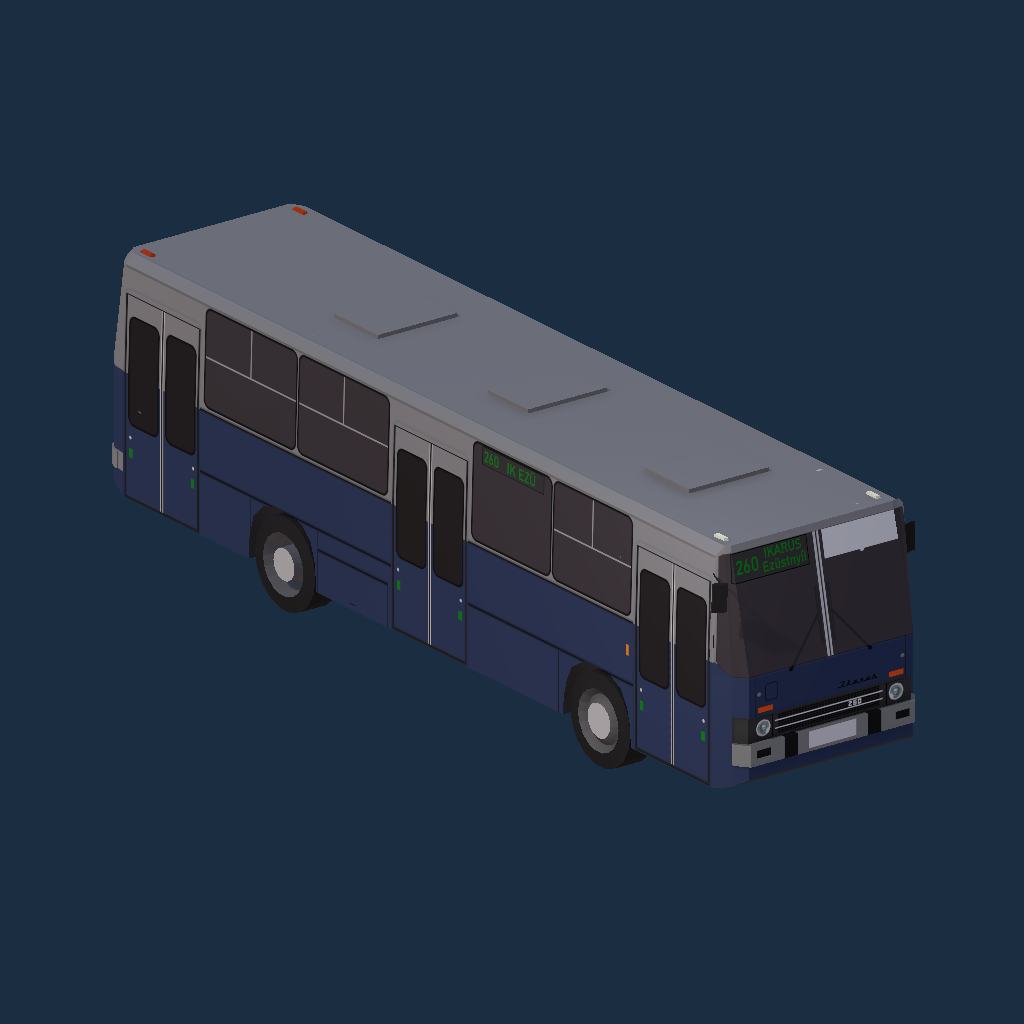 Ikarus 260 | BKV Zrt. (Ex. Ezüstnyíl)