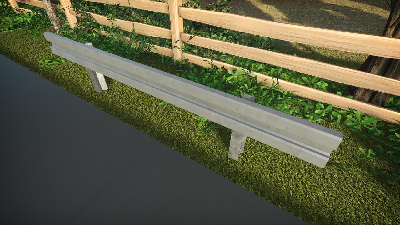 RoadBarrier Straight (4m)