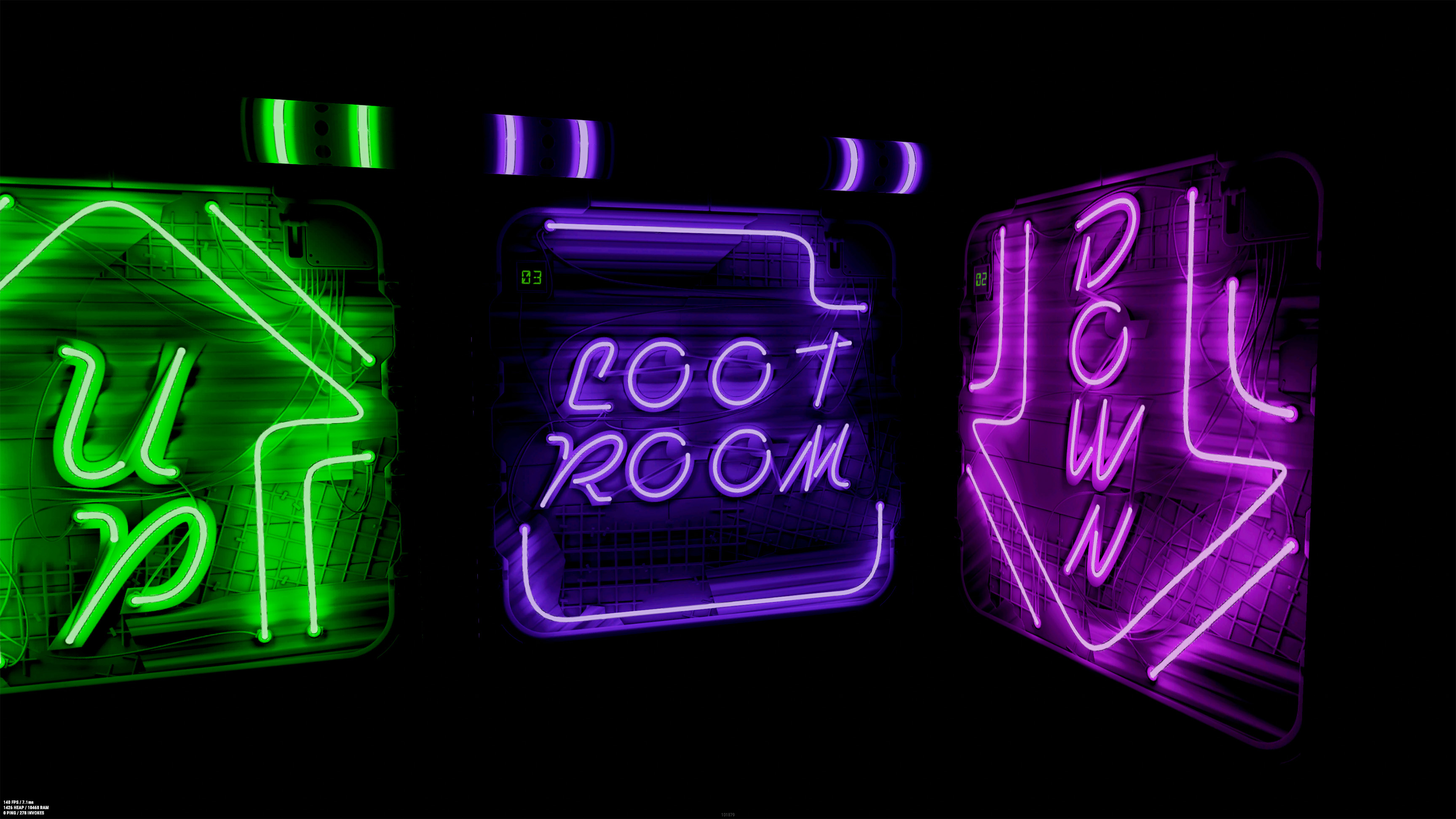 Neon Loot Room Door thumbnail 6