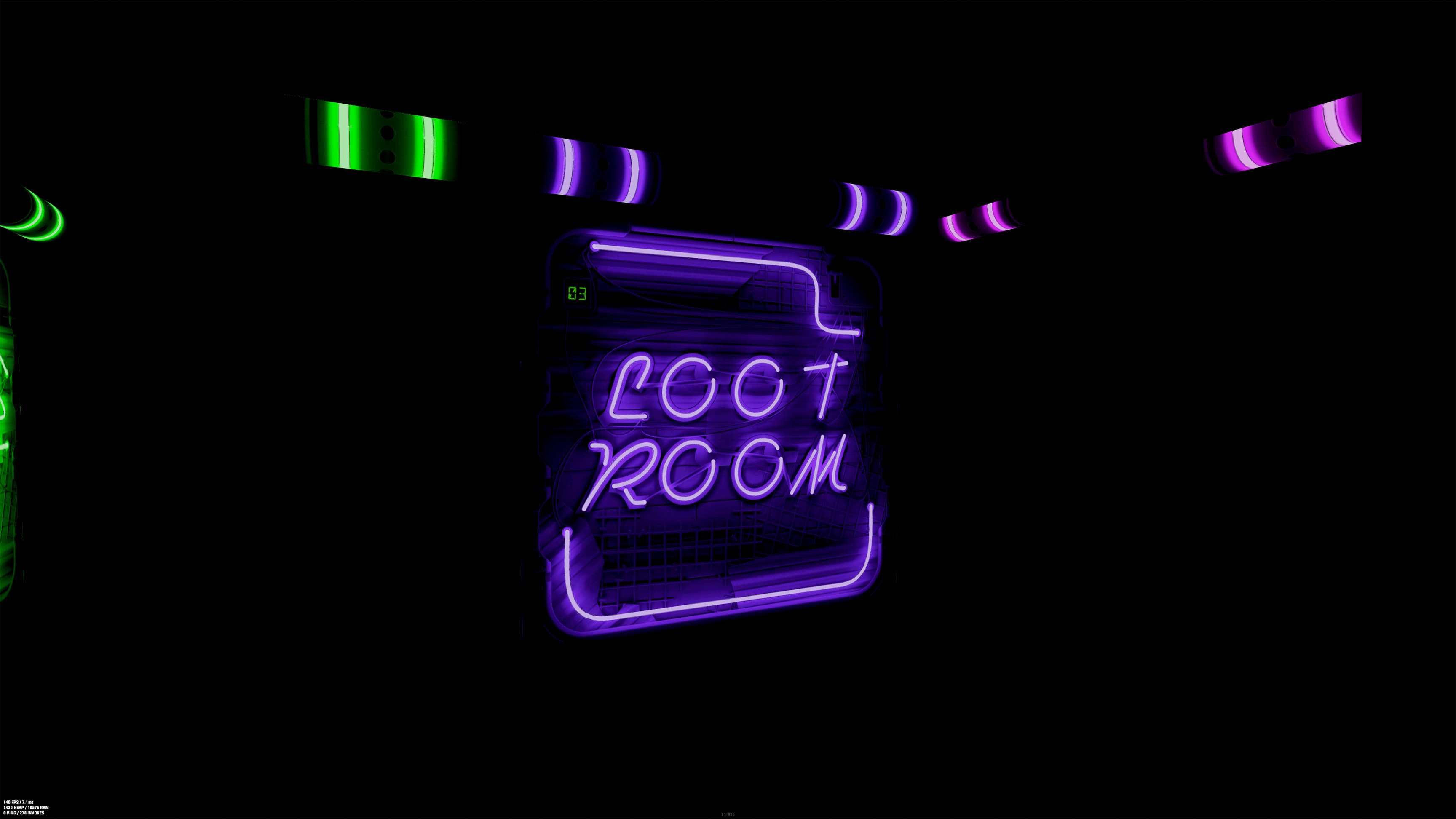 Neon Loot Room Door thumbnail 7