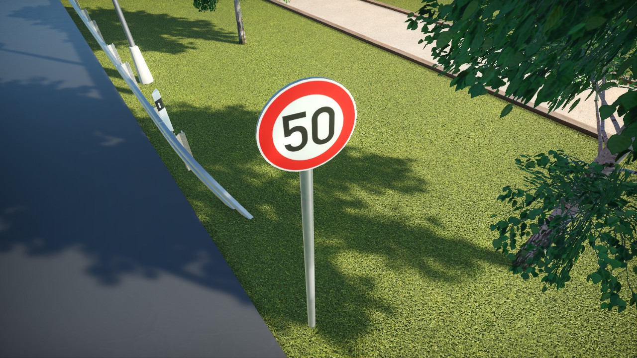 Sign Speed 50