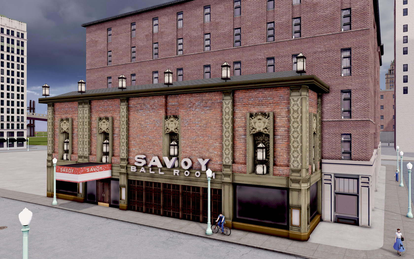 Savoy Ballroom Facade