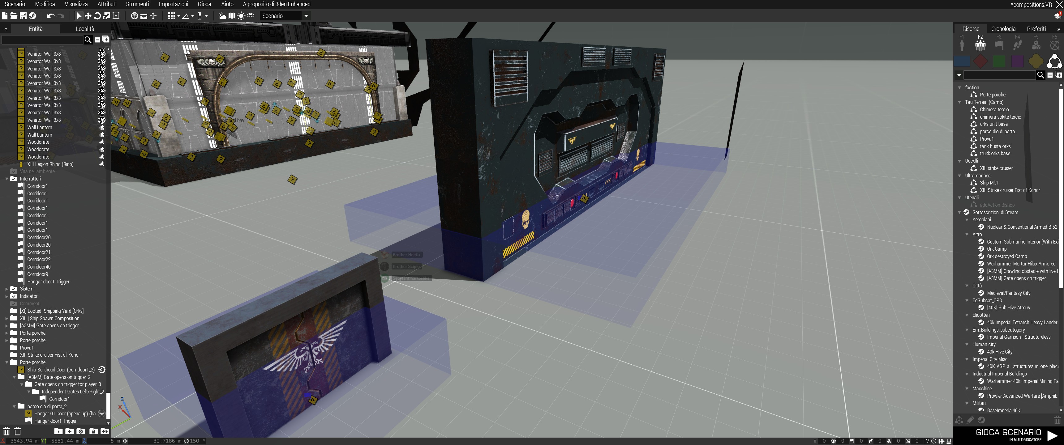 Automated doors  40k