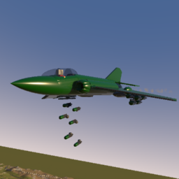 BRAF's AF-66 Heavy Fighter-Bomber (Air drop)