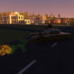 BRAF's THI-82 Main Battle Tank (Night)