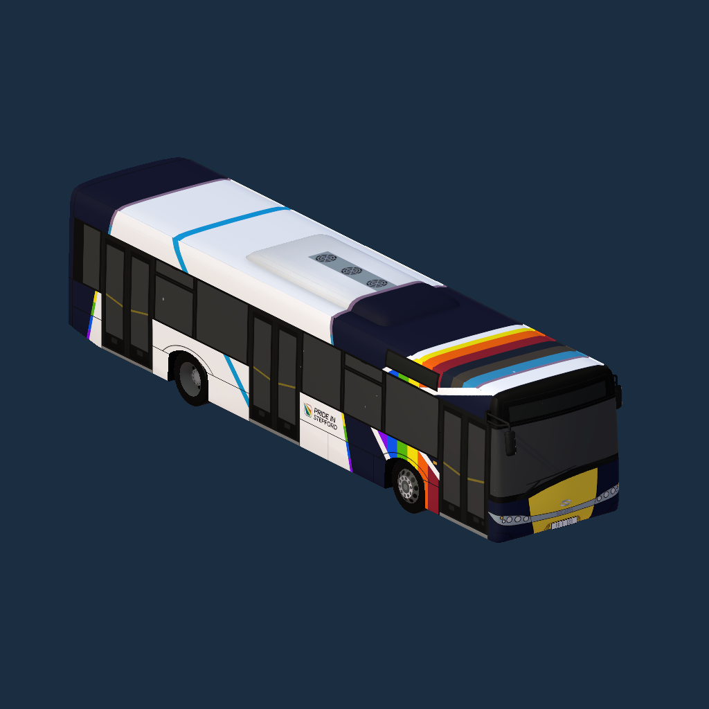 Stepford Connect (Pride - white roof) - Solaris Urbino 12 III 3 Türer