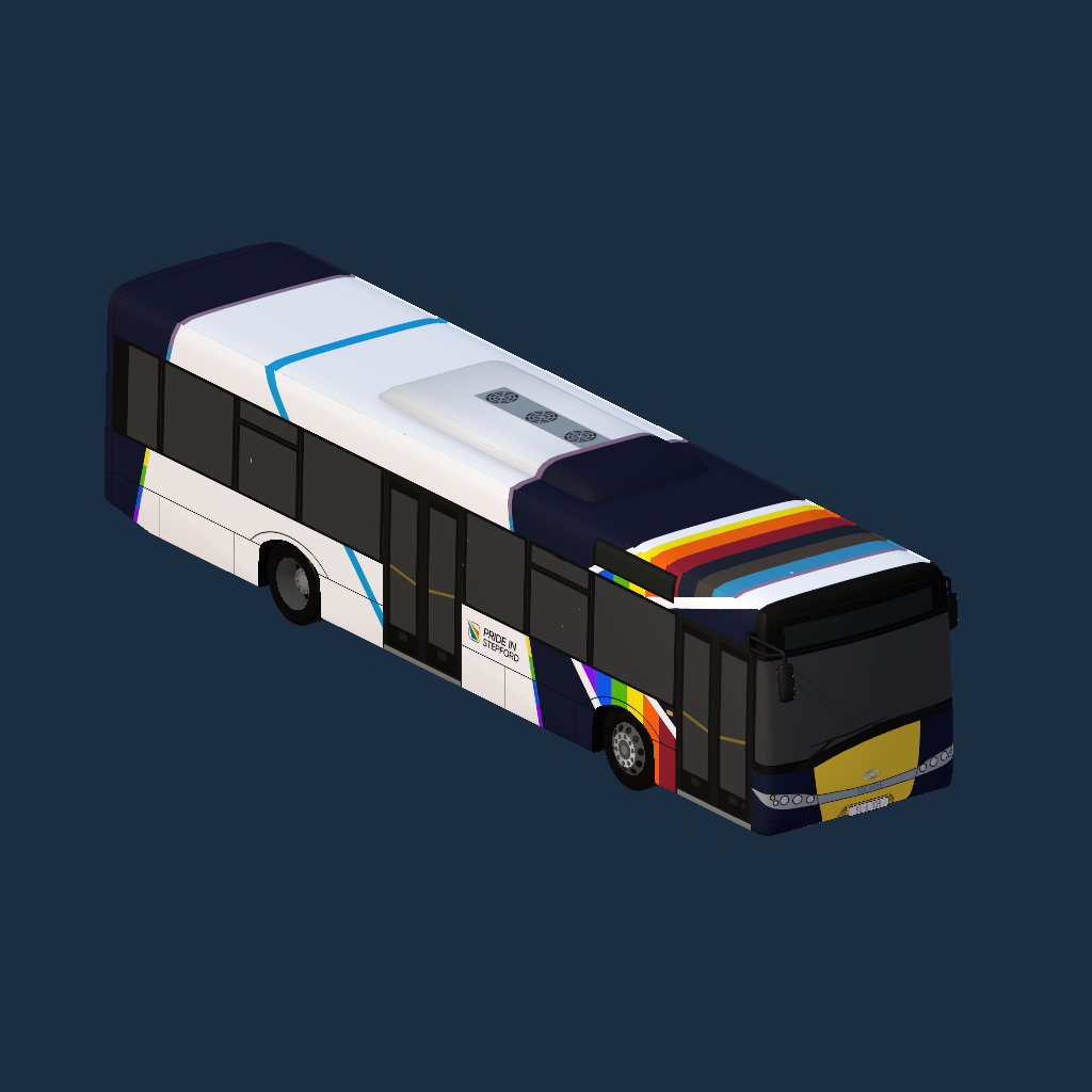 Stepford Connect (Pride - white roof) - Solaris Urbino 12 III 2 Türer