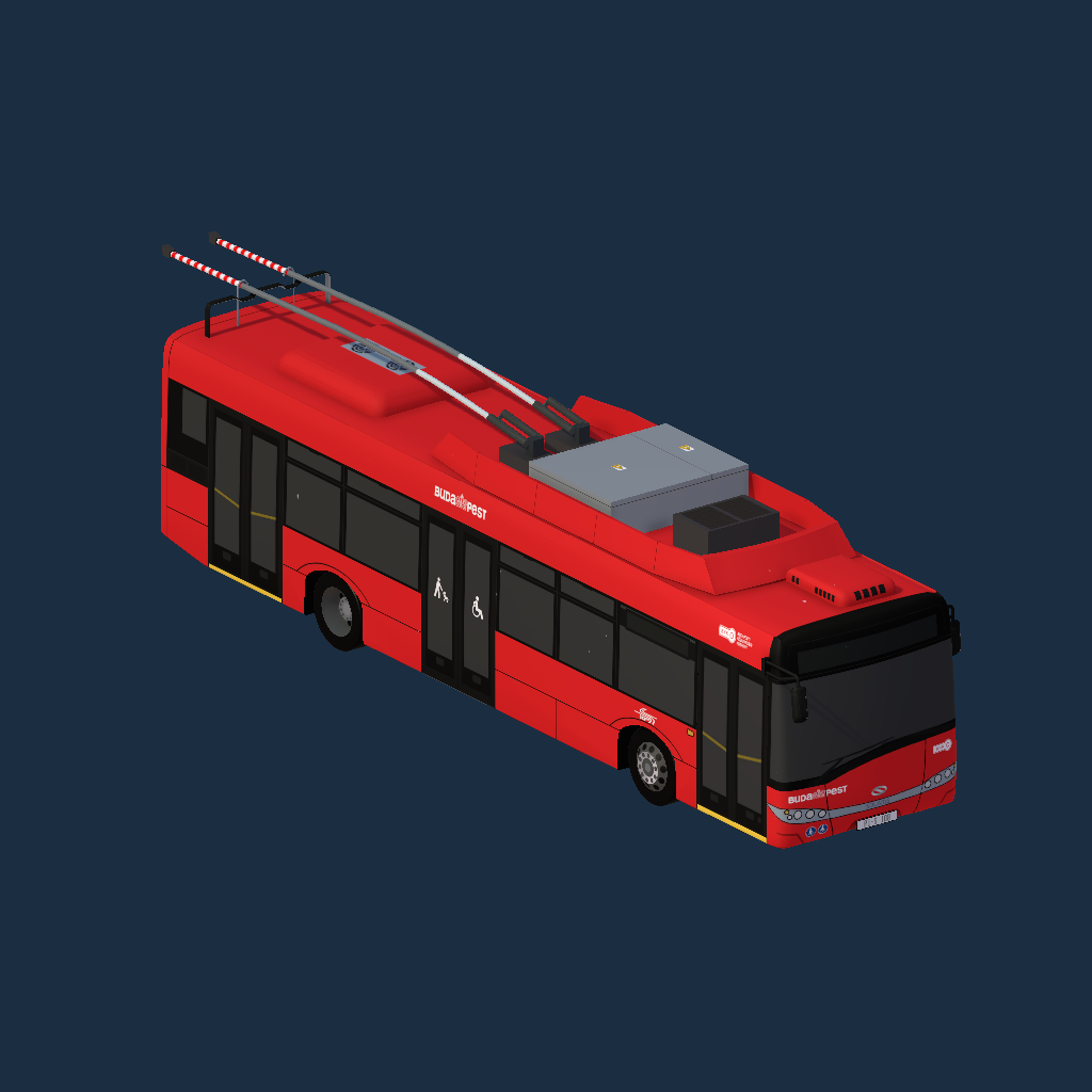 Budapest - Solaris Trollino 12M (III)