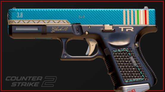 Glock-18 | Scuderia (Turquoise)