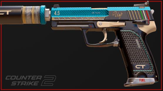 USP-S | Scuderia (Turquoise)