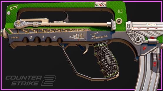 FAMAS | Scuderia (Green)