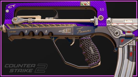 FAMAS | Scuderia (Purple)