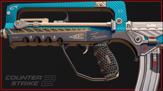 FAMAS | Scuderia (Turquoise)