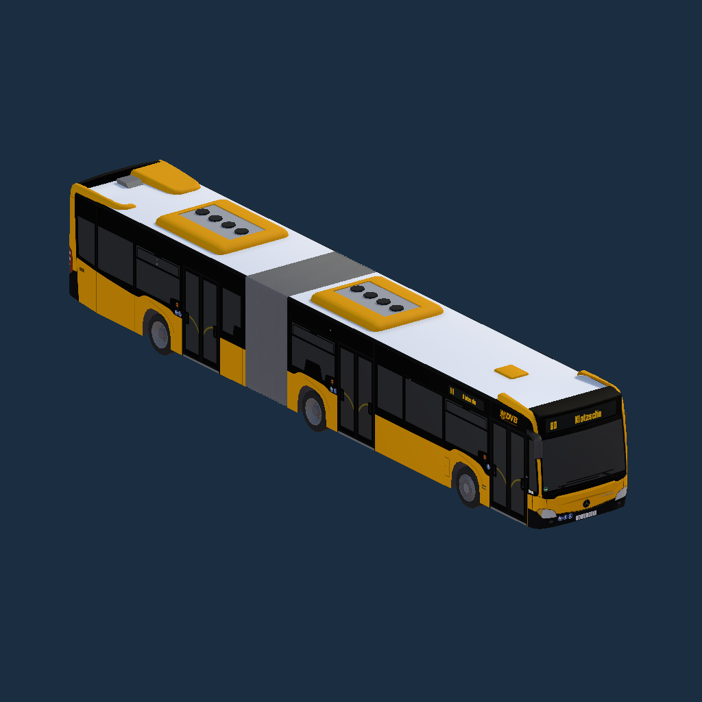 MB Citaro 2G 3T - DVB AG - Dresdner Verkehrsbetriebe AG