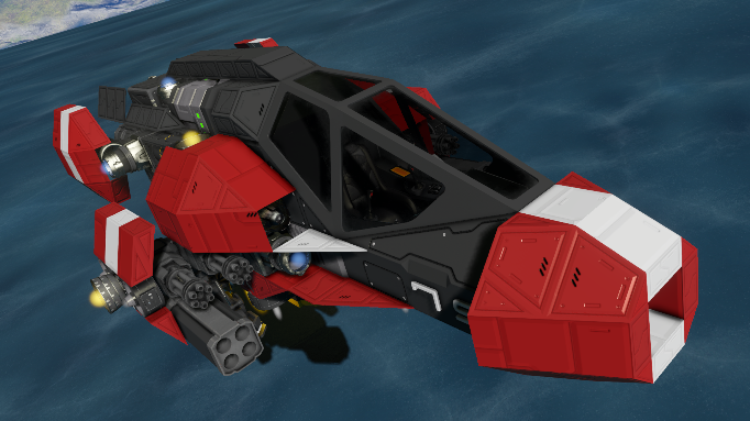 RED - FG79 Hybrid Fighter (Vanilla/No DLC) preview