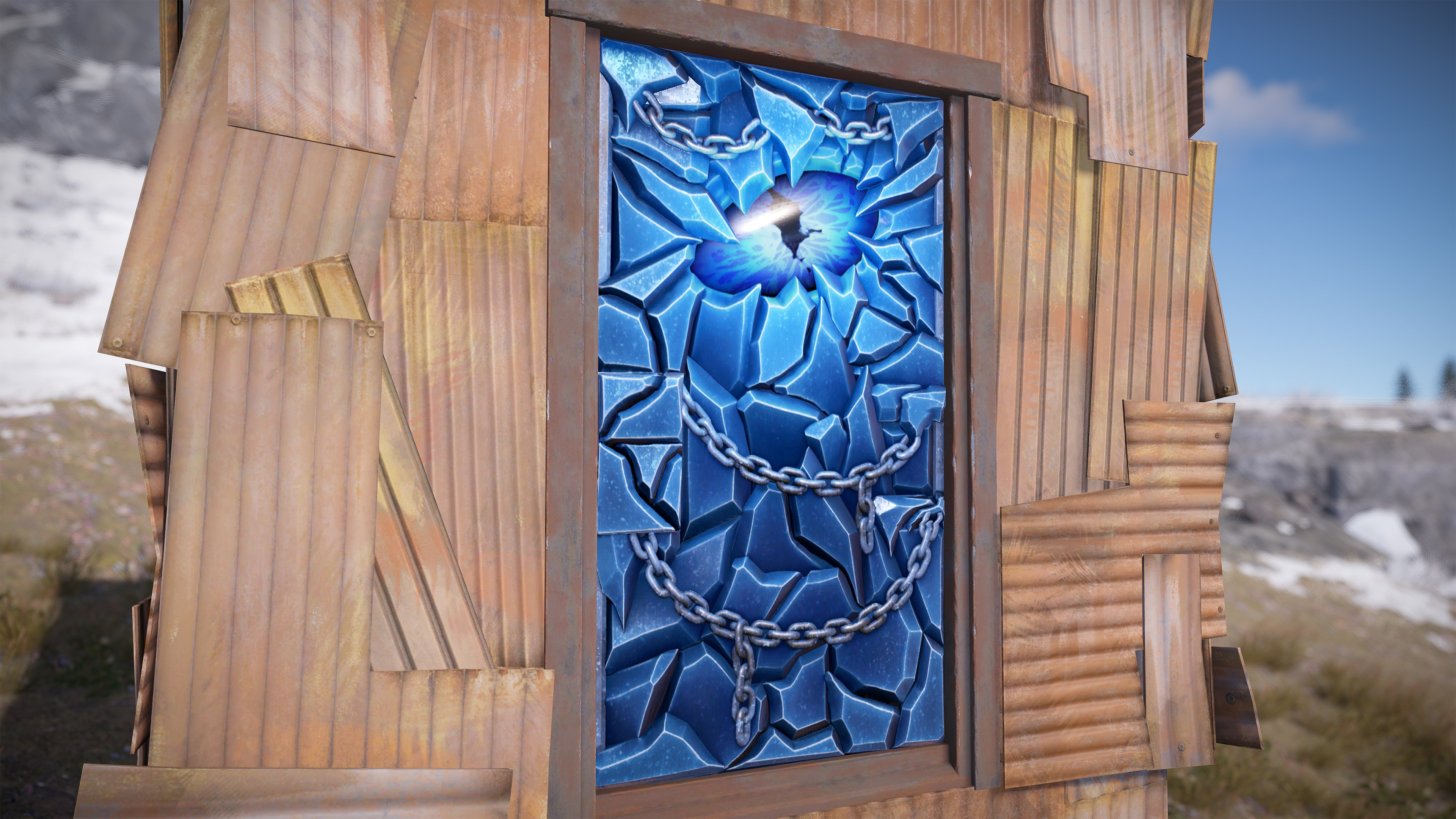 Ice Eye Door