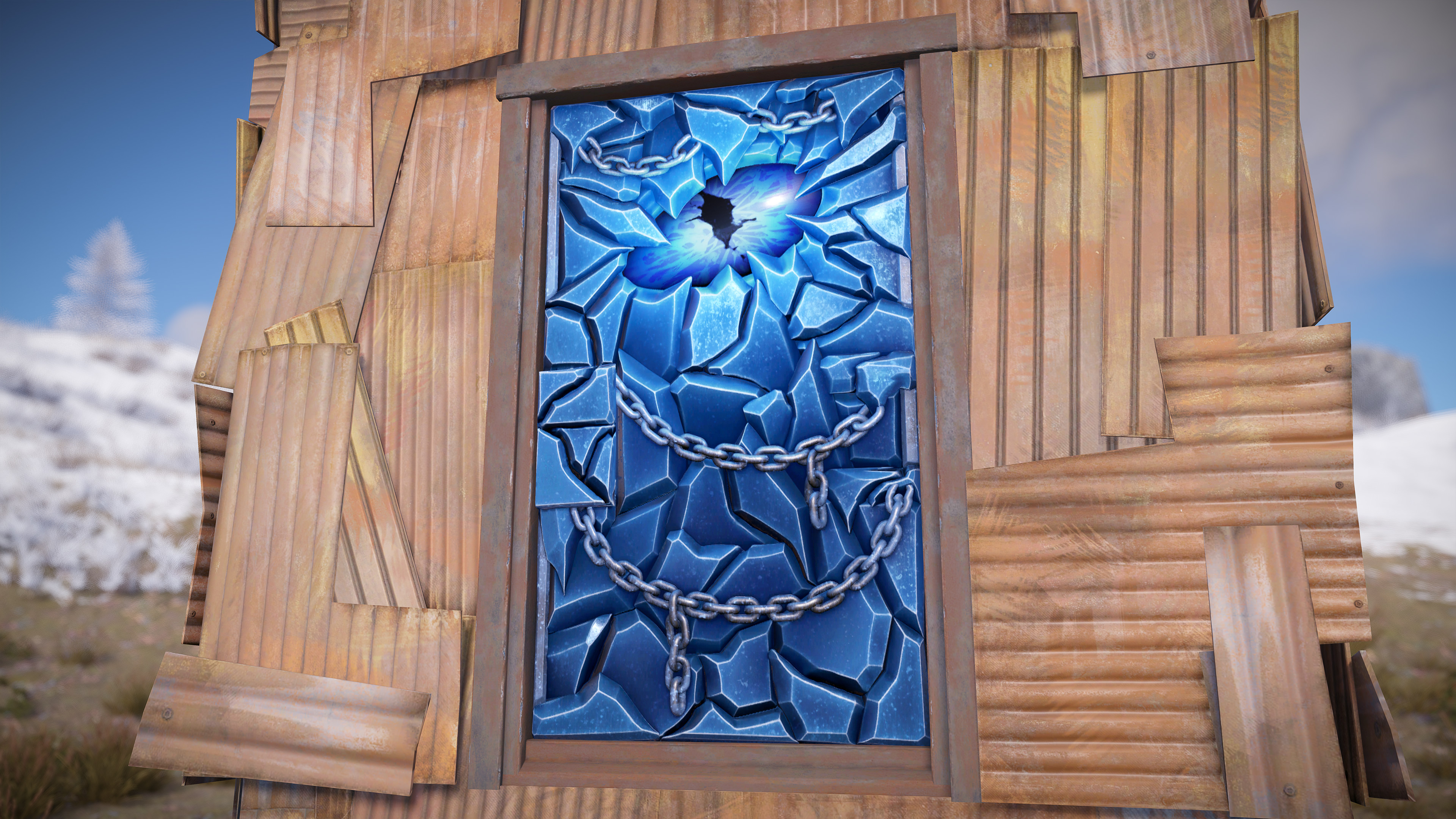 Ice Eye Door