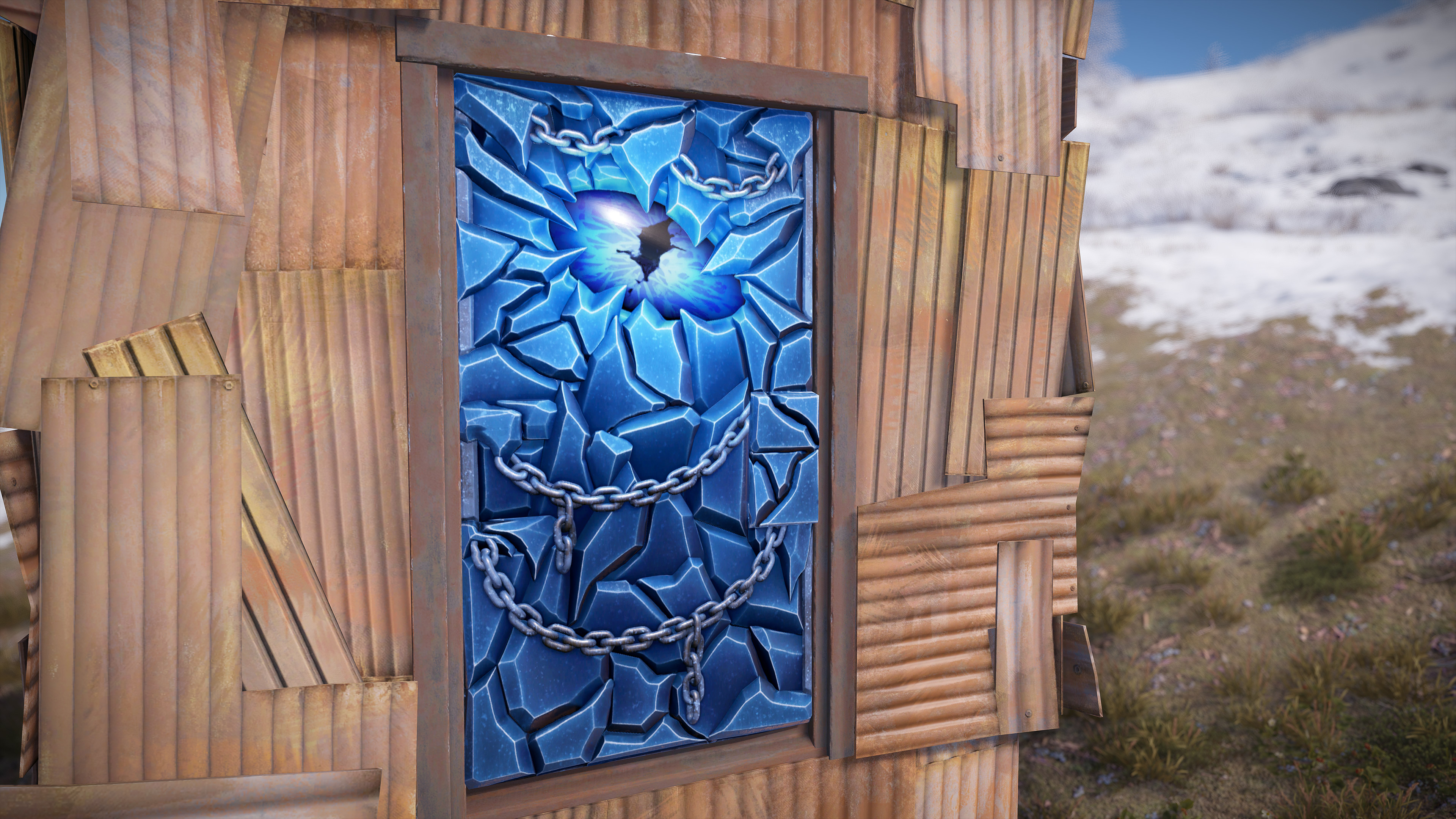 Ice Eye Door