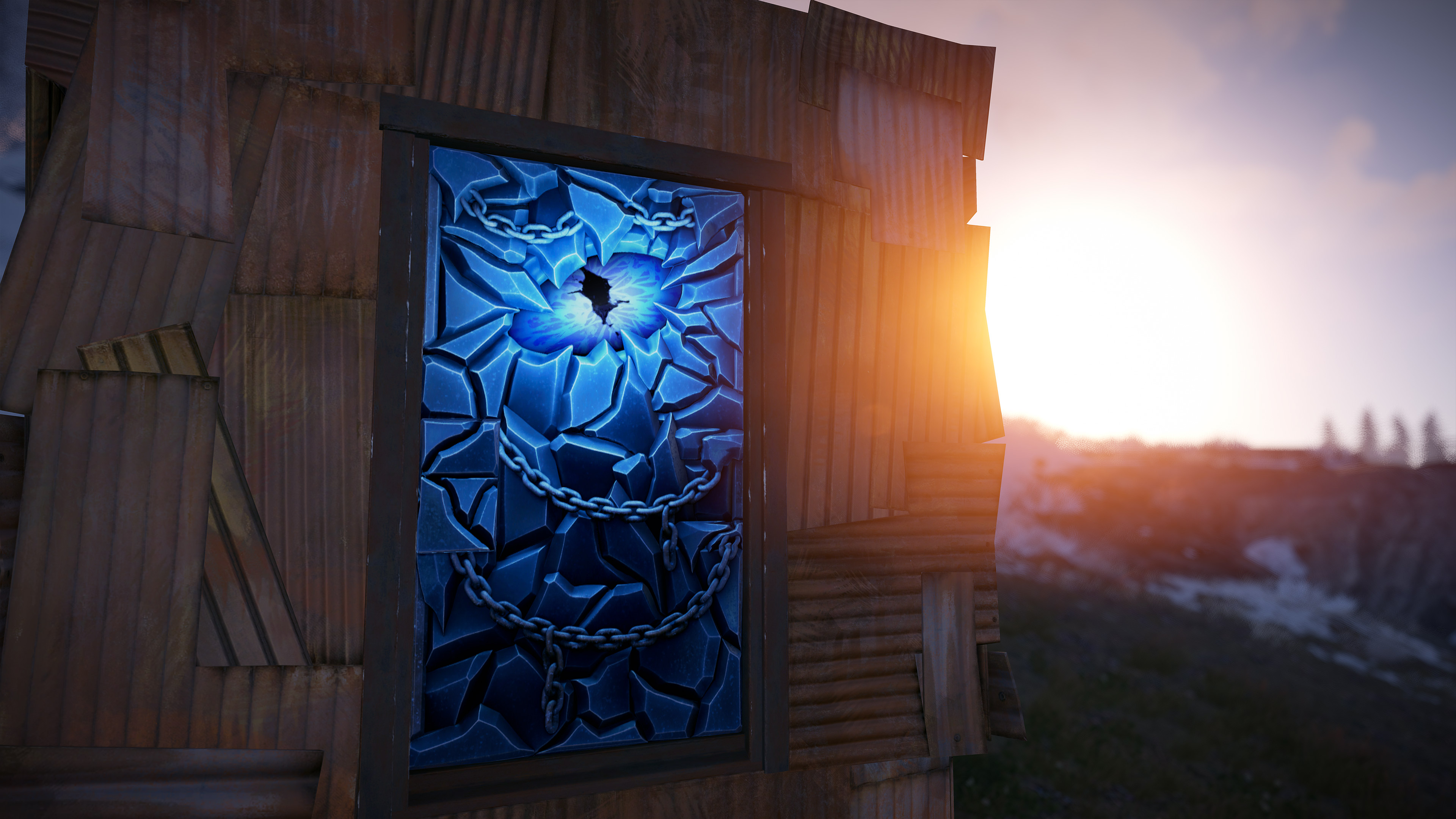 Ice Eye Door