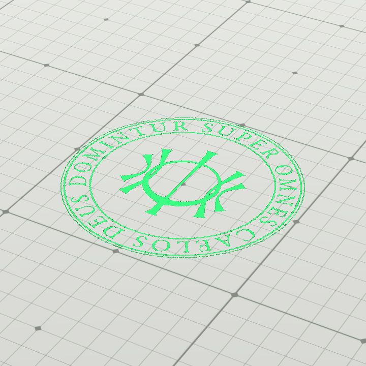 Arcane Sigil #4 (Green - Floor)