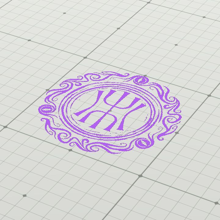 Arcane Sigil #5 (Violet - Floor)