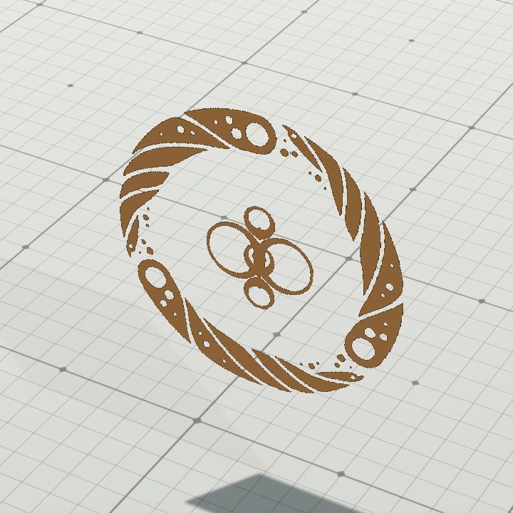 Arcane Sigil #6 (Tawny - Wall)