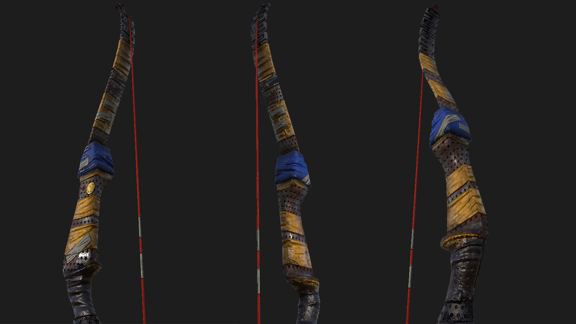 Recycled Hazmat Bow