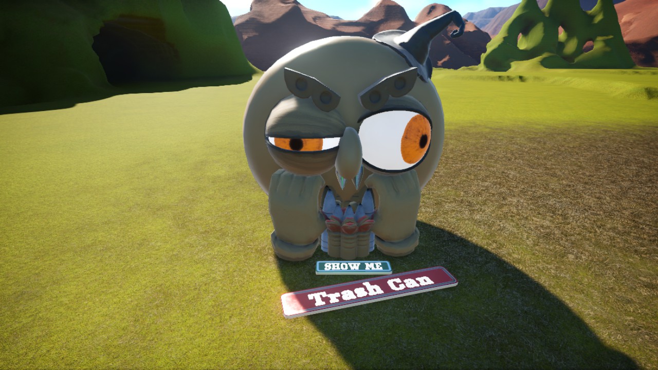Derpy Trash Can