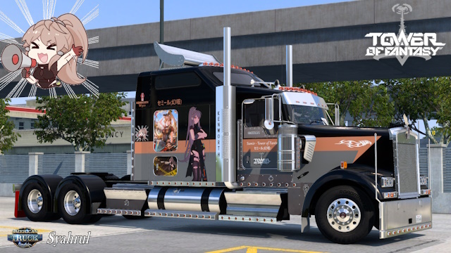 Kenworth W900 Samir - Tower of Fantasy Skin