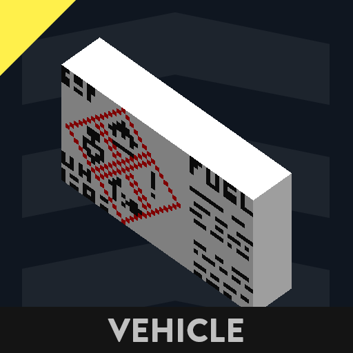 Warning Sign Fuel Prefab 5x3