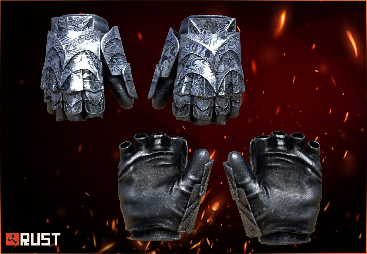 Damascus Roadsign Gloves